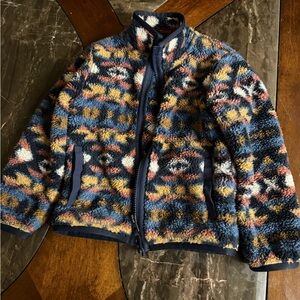 Faherty Multicolor Fleece Jacket